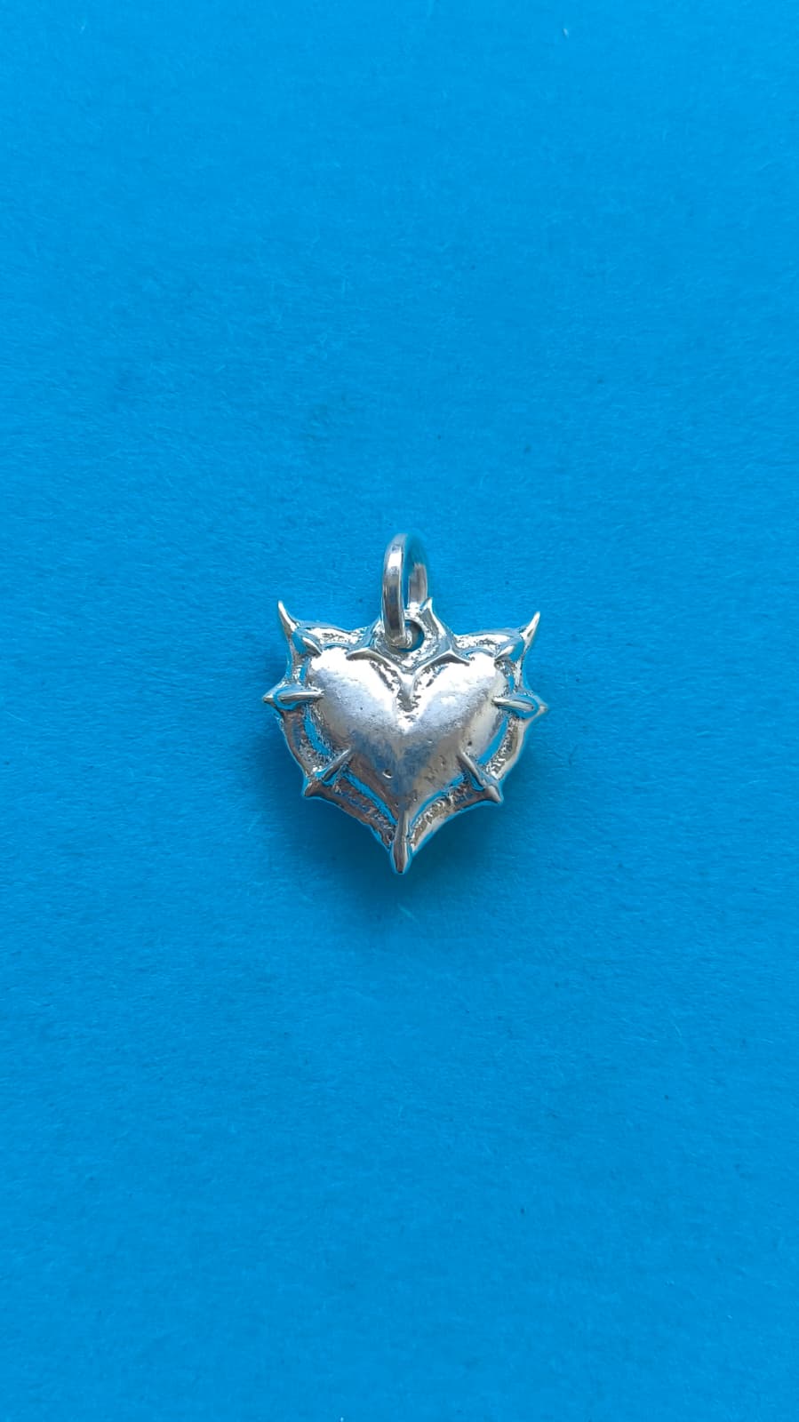 COSMIC HEART Pendant Necklace in 925 Silver