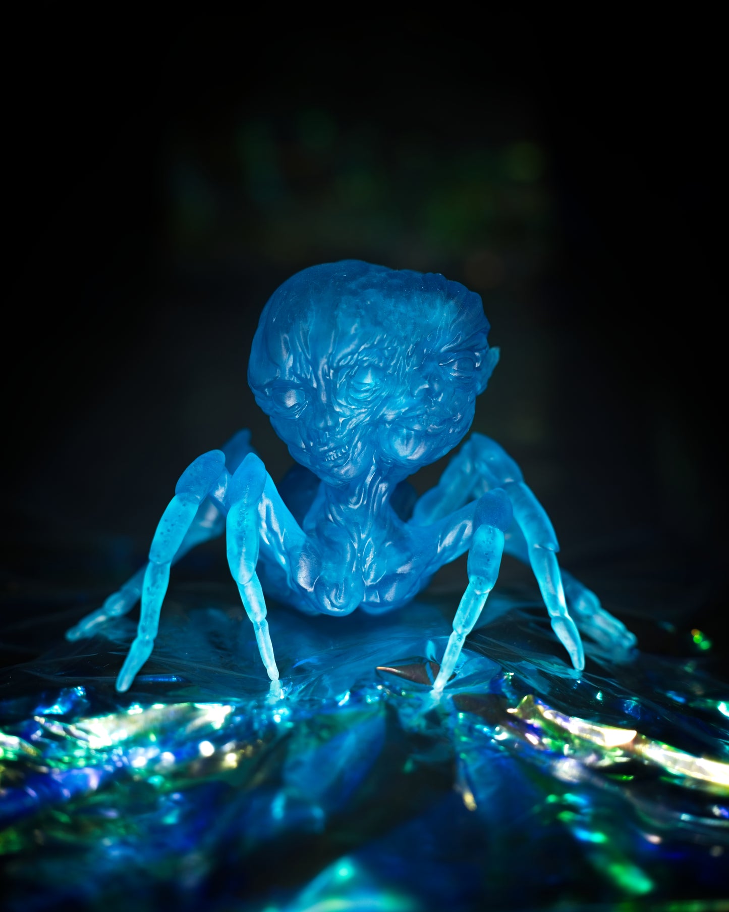 Twin Souls Creature - Art Sculpture in Multiple Colors