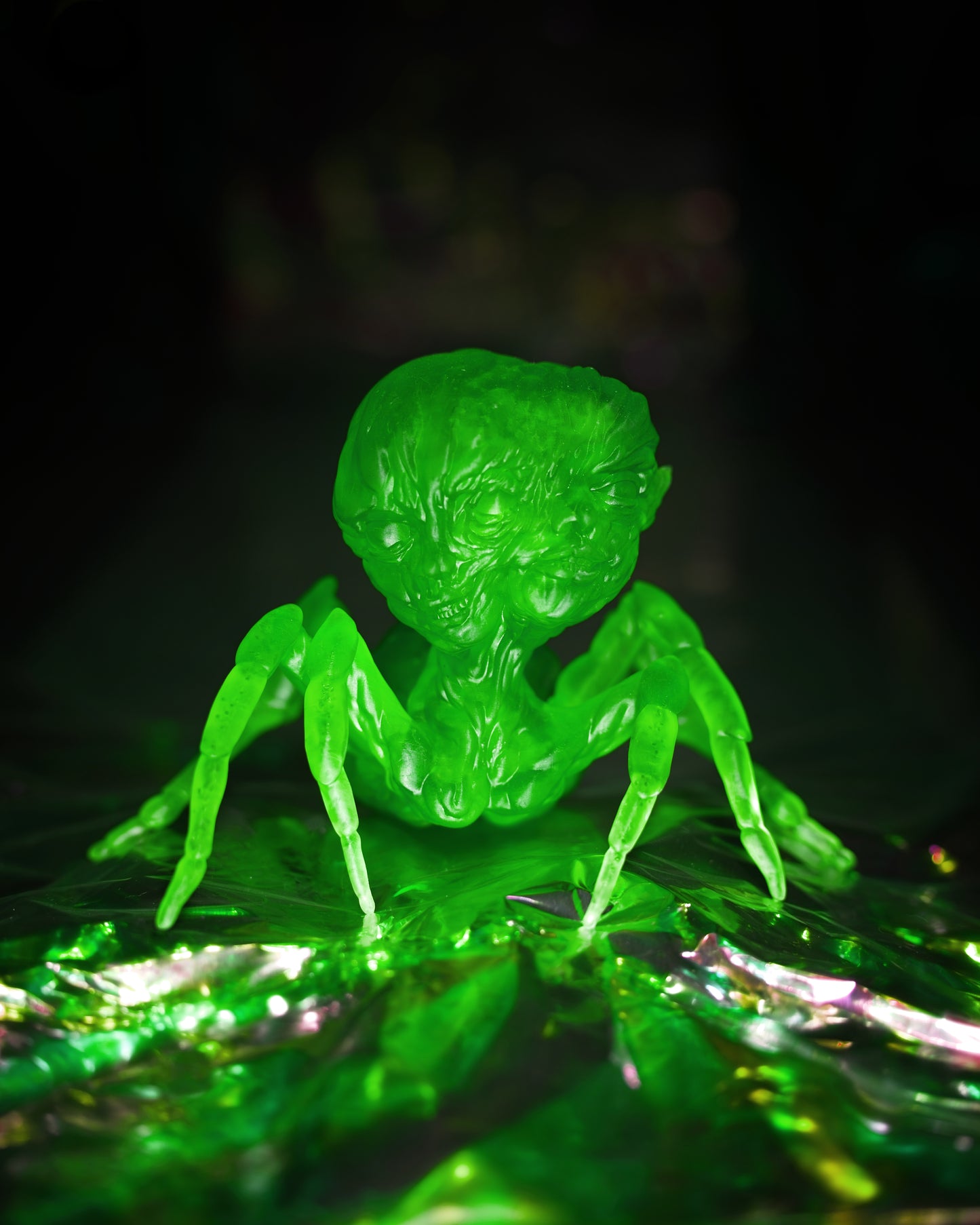 Twin Souls Creature - Art Sculpture in Multiple Colors