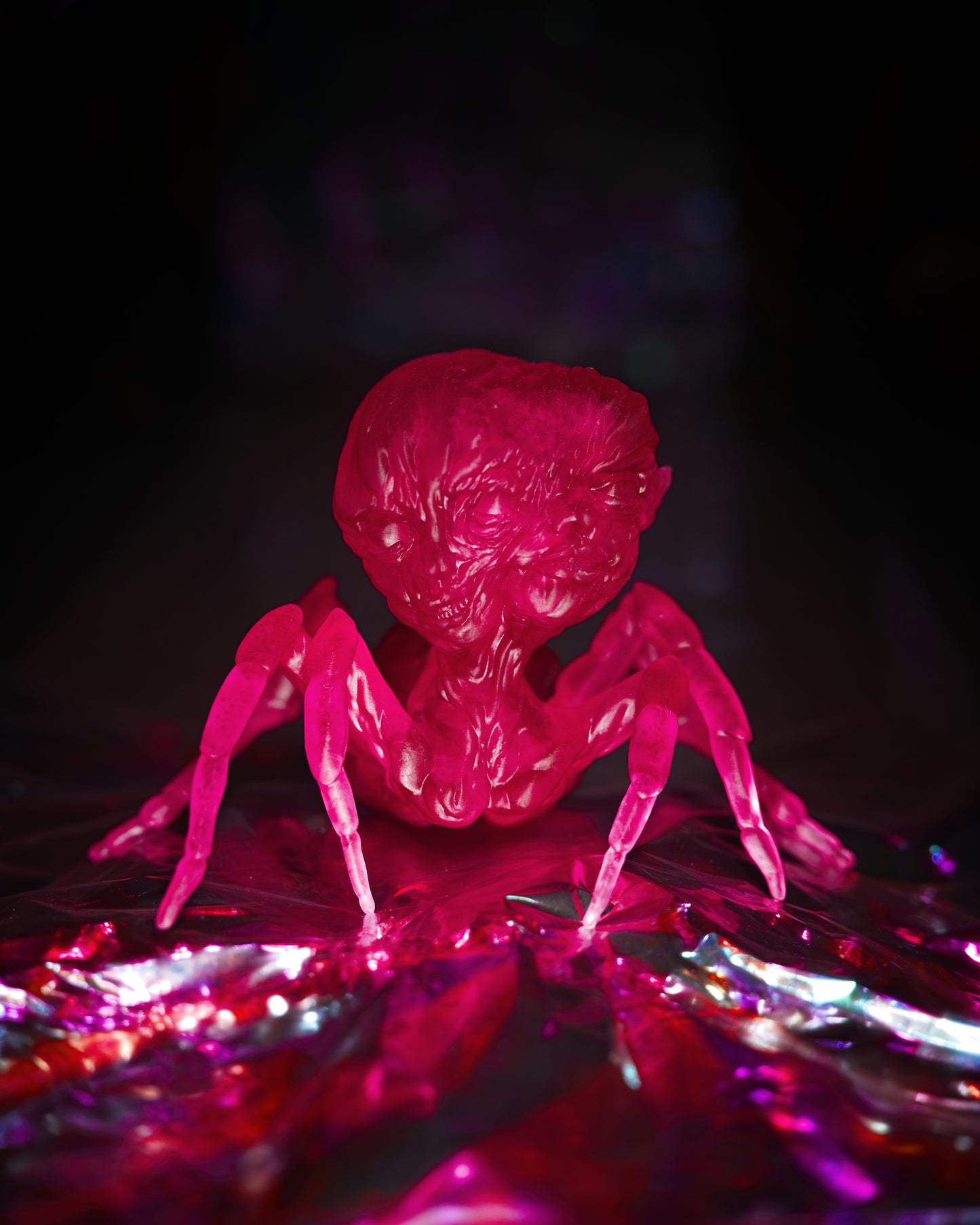 Twin Souls Creature - Art Sculpture in Multiple Colors