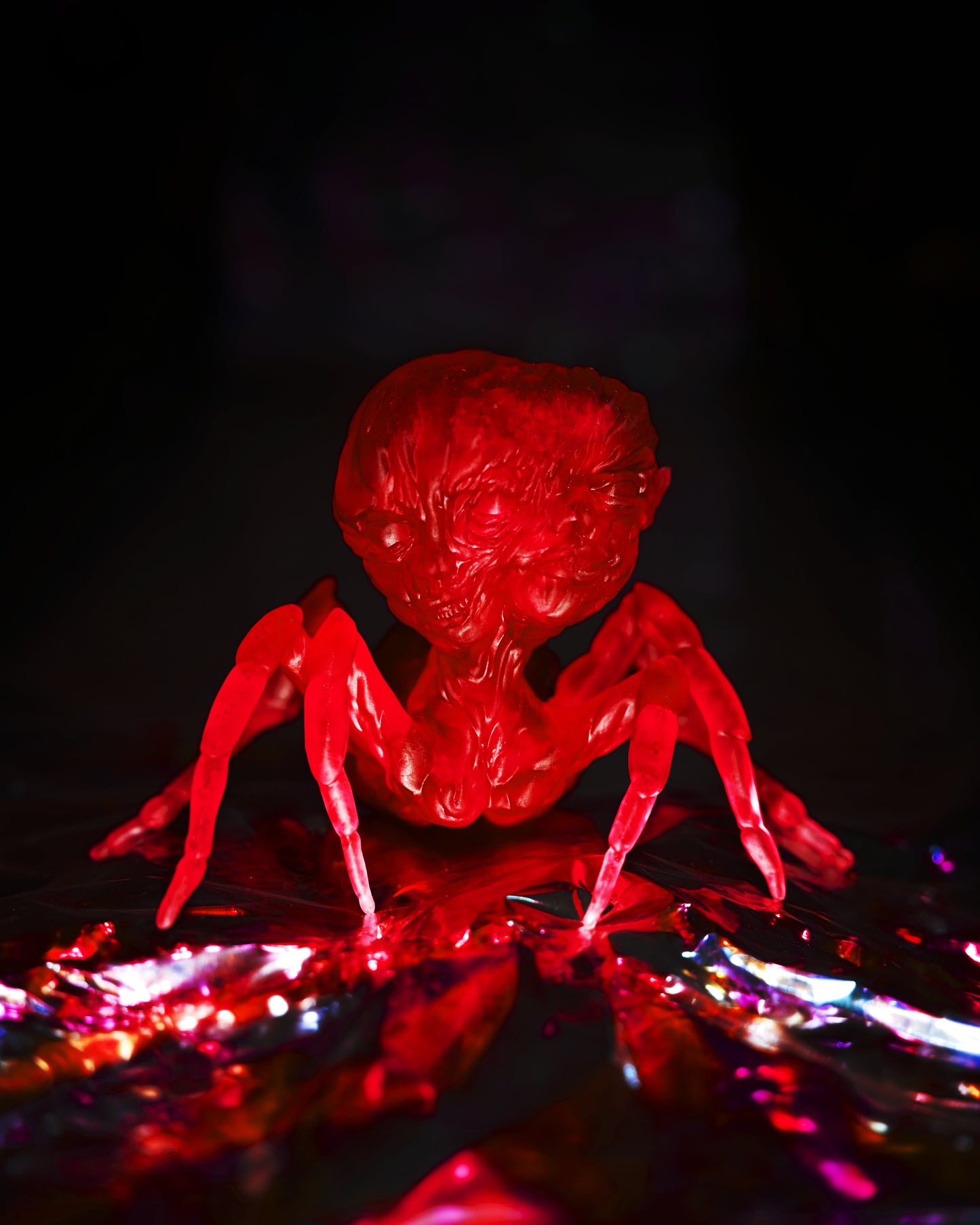 Twin Souls Creature - Art Sculpture in Multiple Colors